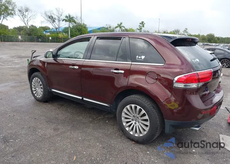 2012 Lincoln Mkx из США, поврежденный, VIN 2LMDJ6JK7CBL10196